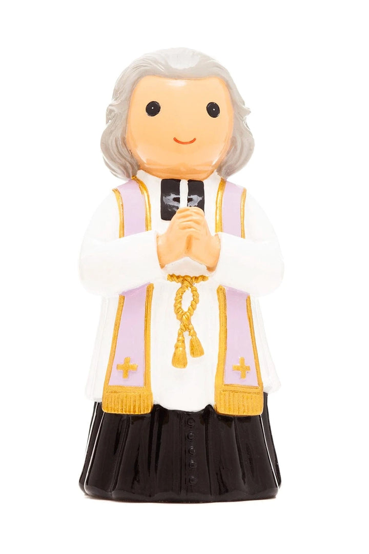 Little Drops of Water® Saints Saint John Vianney Collectors Edition Figurine – Priesthood Patron Gift |