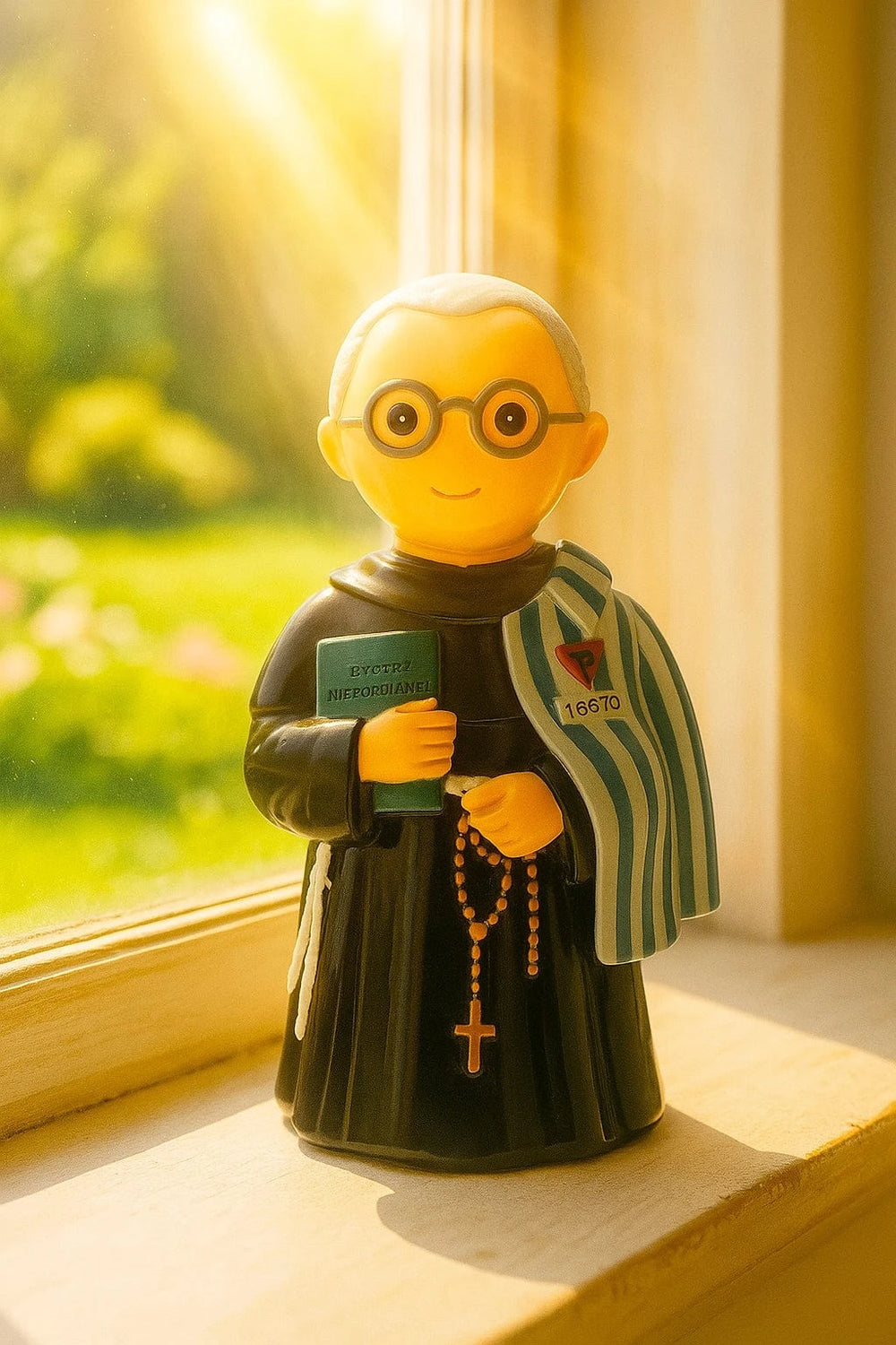Little Drops of Water® Saints Saint Maximilian Kolbe Collectors Edition Figurine – Martyr Protector Gift |
