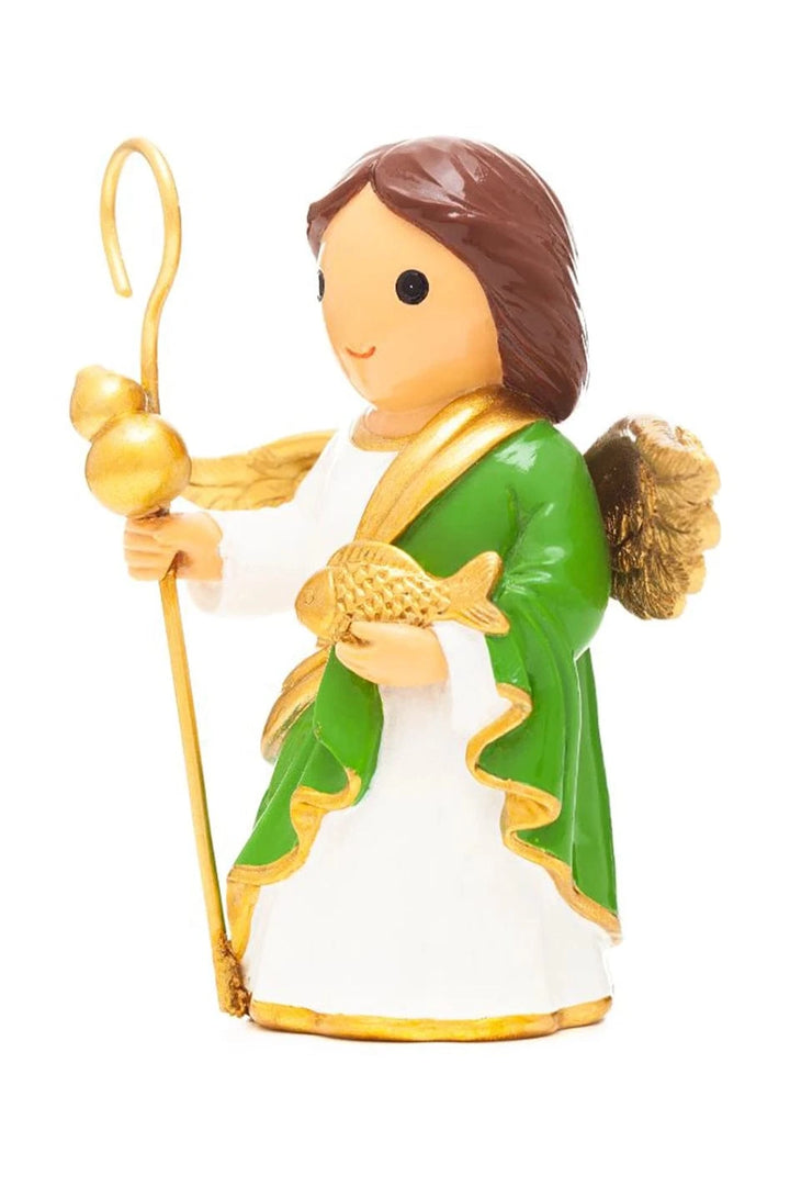 Little Drops of Water® Saints Saint Raphael Archangel Collectors Edition Figurine – Healing Guide Angel Gift |