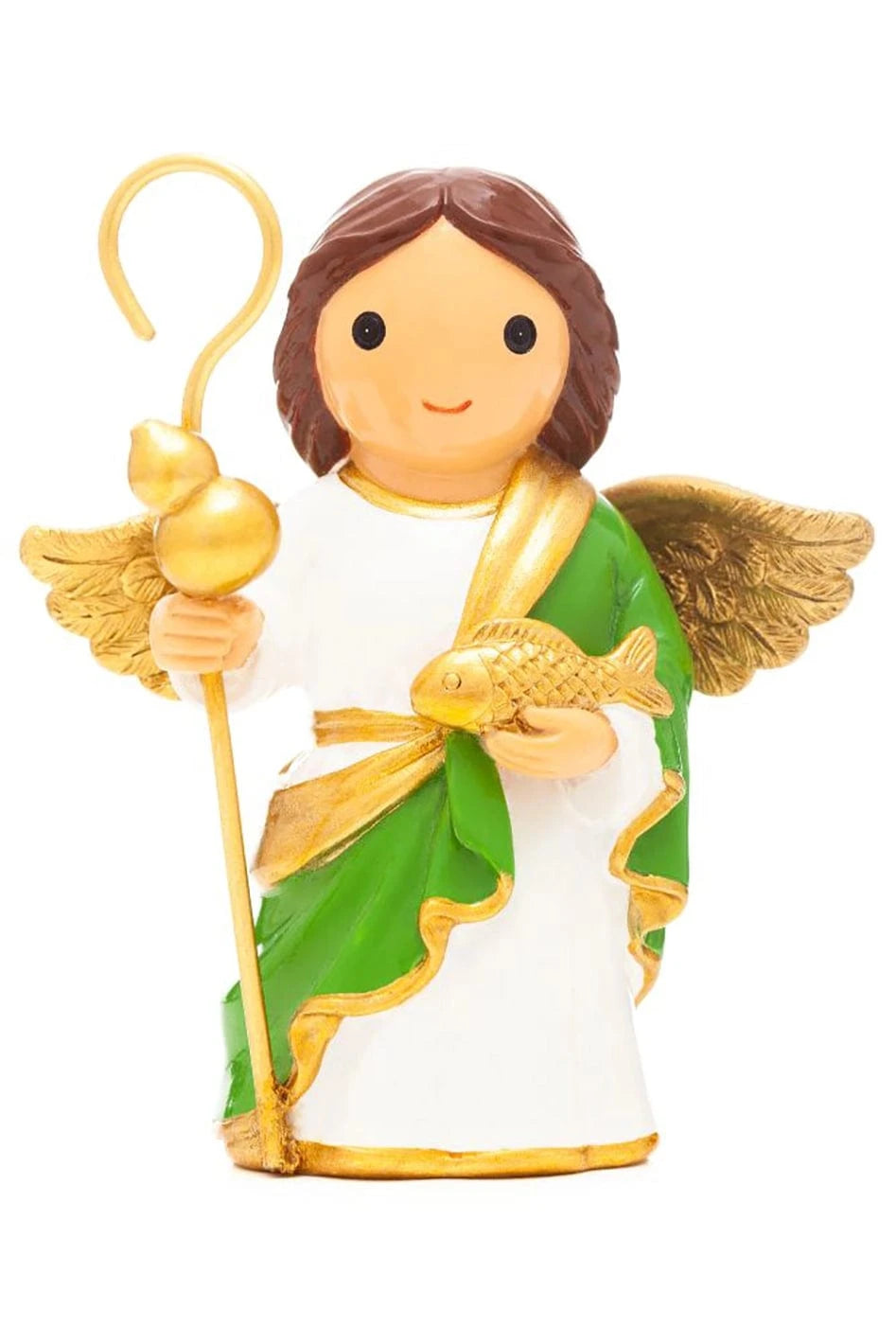 Saint Raphael Archangel Miniature Saint Statue | Little Drops – Little ...