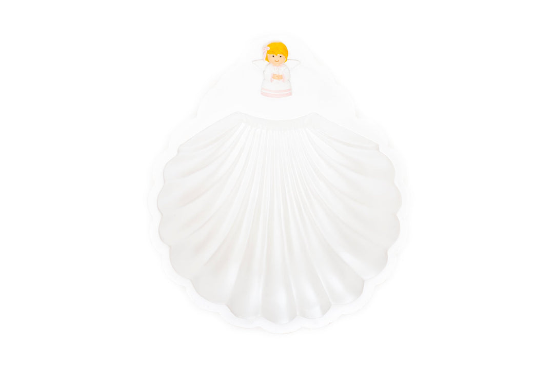 Little Drops of Water® Baptism Shell Baby Girl Angel Collectors Edition